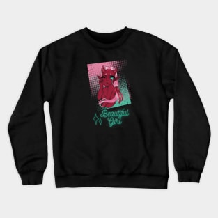 Zero Two Beautiful Girl Crewneck Sweatshirt